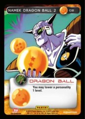 Namek Dragon Ball 2 - Misprint Foil Line